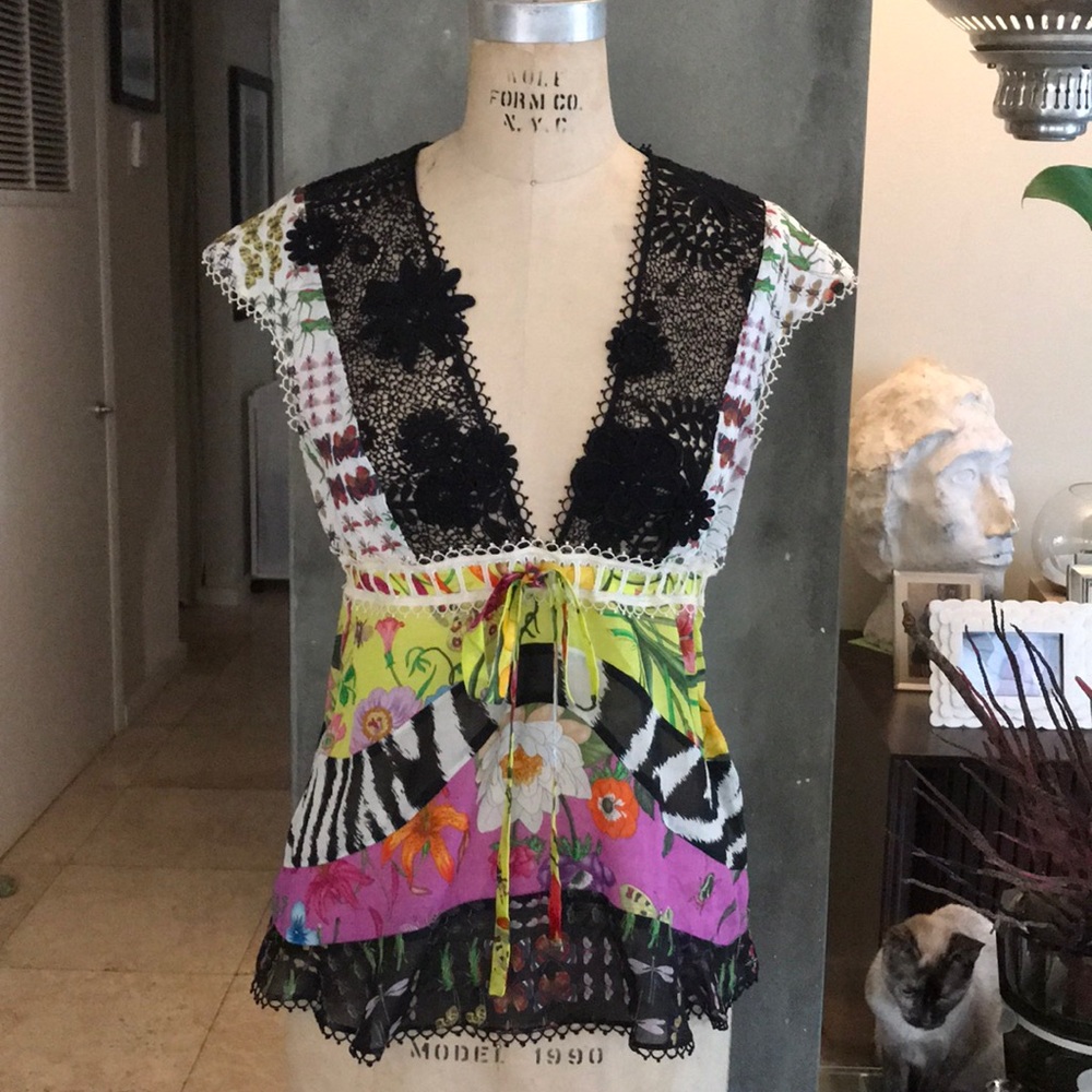 GUCCI boho top size 42